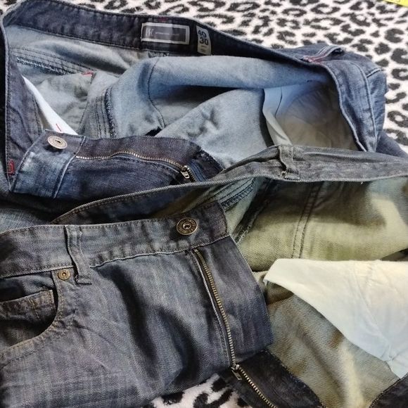 I.N.C International Concepts Copenhagen Modern Boot Cotton Jeans 2 PAIR Bundle - Picture 11 of 16